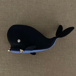 Kate Spade Off We Go Whale Clutch Coin Purse NWT
